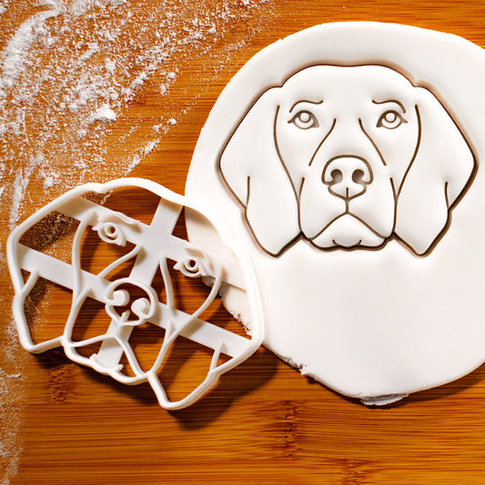 Vizsla face cookie cutter