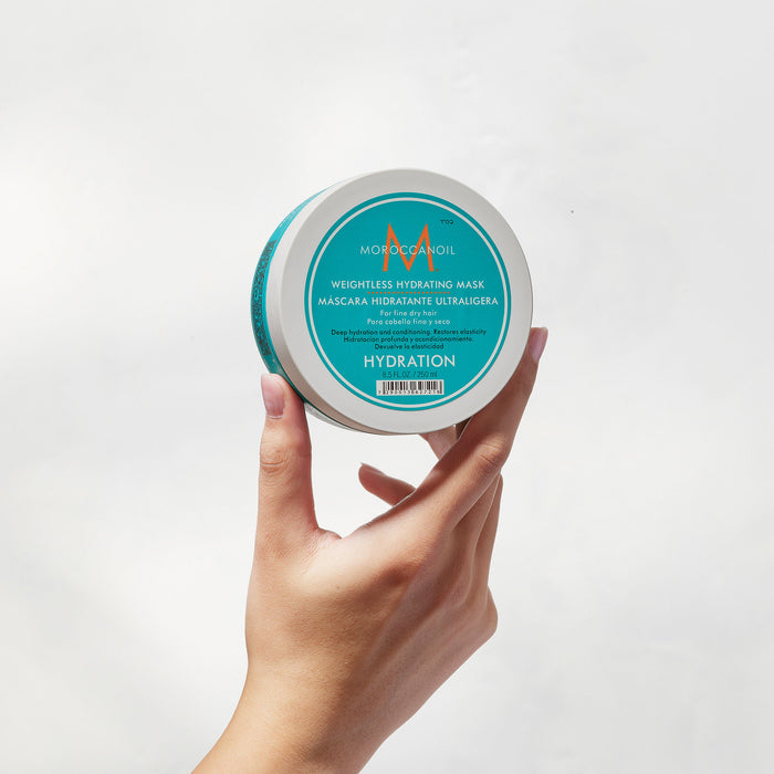 Lifestyle image of Moroccanoil Weightless Hydrating Mask
