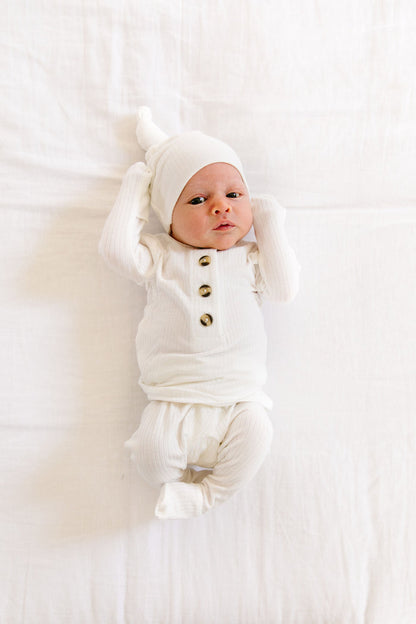 Wren Ribbed Romper - Size 4/5 Only